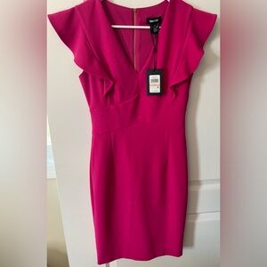 DKNY Fuchsia Day to Night Dress